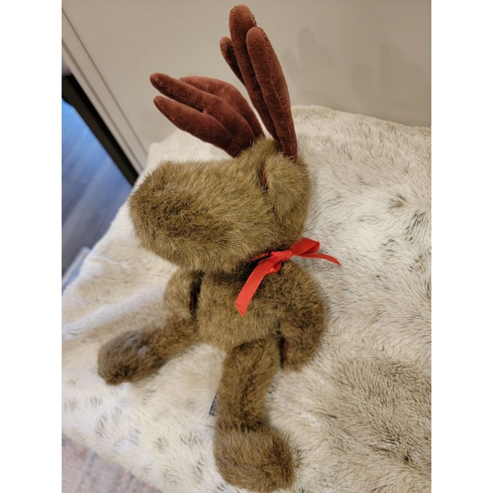 Boyds Collection, JB Bean Series Moose, Jointed plush